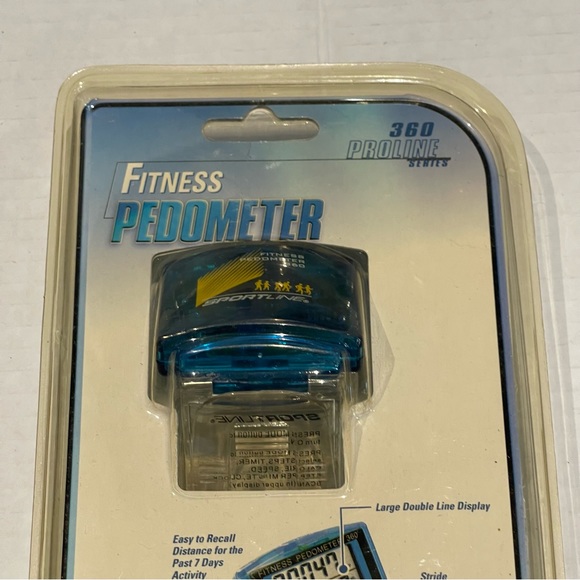 2004 SPORTLINE 360 Fitness Pedometer Proline NEW - Picture 3 of 3